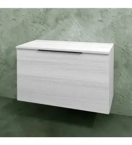 Flaminia Box Szafka wisząca z 1 szufladą 85 x 37 cm OJ Bianco BX426