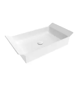 Flaminia Box Umywalka stawiany na blat 72,5x40 latte matt BX60ALAT