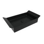 Flaminia Box Umywalka stawiany na blat 72,5x40 carbone matt BX60ACAR