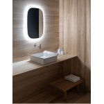 Flaminia Box Umywalka stawiany na blat 52,5x40 biały połysk BX40A