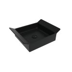 Flaminia Box Umywalka stawiany na blat 52,5x40 carbone matt BX40ACAR