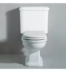 Flaminia Efi Miska WC stojący z odpływem poziomym Biały 6002