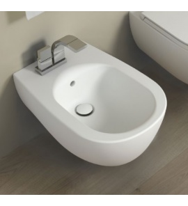 Flaminia IO Bidet wiszący 55x38 cm Biały IO218