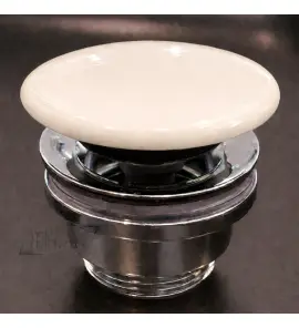 Flaminia Korek umywalkowy uniwersalny ceramiczny latte PLCELAT