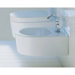 Flaminia Mini Link Bidet wiszący 48,5x36 cm Biały 5065