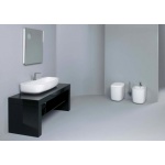 Flaminia Mono Umywalka ścienna lub stawiana na blat 100x48 cm Biały MN100L