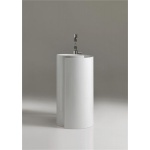 Flaminia Monoroll Umywalka przyścienna Ø 44 cm Biały MR44P