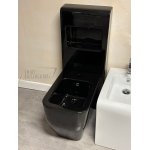    Flaminia Niagara Bidet ze spłuczką czarny połysk TR217/NERO+TR40/NERO WYPRZEDAŻ EKSPOZYCJI!!