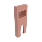 Flaminia Niagara Półka do bidetu 41,5x98,5 terracotta glossy TR40TC