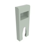 Flaminia Niagara Półka do bidetu 41,5x98,5 verde giada glossy TR40VG