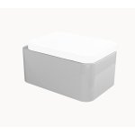 Flaminia Nile Miska Wc wisząca bez deski sedesowej, bez kołnierza 54x35 cm Biały NL118G