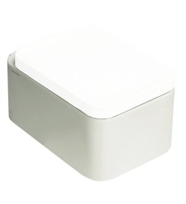 Flaminia Nile Miska WC wisząca bez deski sedesowej, bez kołnierza latte NL118GLAT