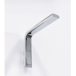 Flaminia Noke Bateria natryskowa ścienna z deszczownicą Chrom NK3260