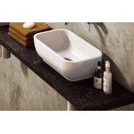 Flaminia Pass Umywalka stawiana na blat 30x22 cm biała PS30LD