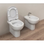 Flaminia Quick Miska Wc stojąca 51x36 cm Biały QK117RG 