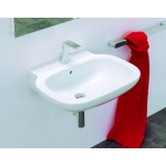       Flaminia Sprint Umywalka ścienna 64x52 cm Biały SR64L