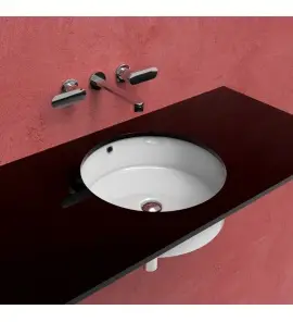 Flaminia Twin Set Umywalka podblatowa Ø 42 cm Biały 5057