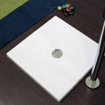 Flaminia Water Drop Brodzik kwadratowy ceramiczny 80x80 cm Biały DR80