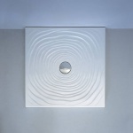 Flaminia Water Drop Brodzik kwadratowy ceramiczny 80x80 cm Biały DR80