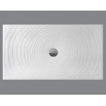 Flaminia Water Drop Brodzik ceramiczny 80x140 cm Biały DR140