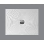 Flaminia Water Drop Brodzik ceramiczny 90x72 cm Biały DR90