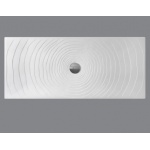 Flaminia Water Drop Brodzik ceramiczny 70x160 cm Biały DR7016