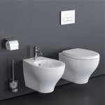 Galassia Eden Bidet wiszący 53x36 cm Biały 7216
