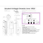 Galassia Ergo Pisuar stojący 34x110 biały 7116