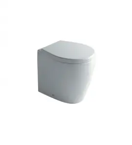 Galassia MIDAS Miska stojąca 51x38 cm z deską zwykłą Biały 9909+9920