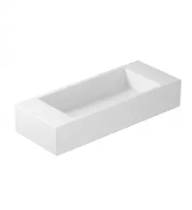Galassia PLUS DESIGN Umywalka ścienna lub nablatowa 75x30 cm Biały 6036