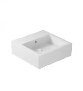 Galassia PLUS DESIGN Umywalka ścienna lub stawiana na blat 48x48 cm Biały 6022SF