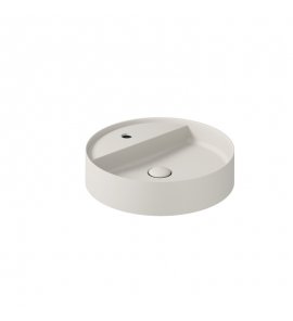 Galassia SMARTB Umywalka stawiana na blat ∅ 45 cm Piaskowy 7404SA