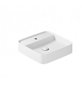 Galassia SMARTB Umywalka stawiana na blat 45x45 cm Biały mat 7412MT