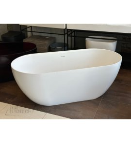 Galatea Design Arrezo Slim Wanna wolnostojąca 160x75 biały połysk GWARS160.GPB.WH
