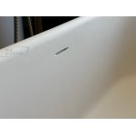 Galatea Design Arrezo Slim Wanna wolnostojąca 160x75 z korkiem creme GWARS160.KMM.CR