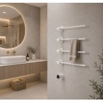 Galatea Design Balance 1 Grzejnik elektryczny 49 cm 3-el. z wyświetlaczem  sterujacym biały mat GDD1A01EMW W MAGAZYNIE  