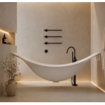 Galatea Design Balance 1 Grzejnik elektryczny 49 cm 3-el. z wyświetlaczem  sterujacym czarny mat GDD1A01EMB W MAGAZYNIE  