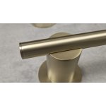   Galatea Design Balance 2 Grzejnik elektryczny odwracalny 76x37 brushed gold pvd GDA362BRG W MAGAZYNIE!!