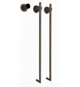  Galatea Design Balance 2 Grzejnik elektryczny odwracalny 76x37 coffe bronze brushed PVD GDA362CB 