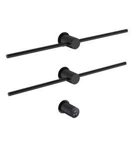 Galatea Design Balance 3 Grzejnik elektryczny 85,5x36 czarny mat GDS016MB