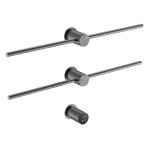 Galatea Design Balance 3 Grzejnik elektryczny 85,5x36 gunmetal GDS016GM