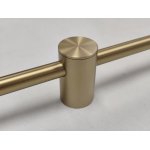 Galatea Design Balance 3 Grzejnik elektryczny 85,5x36 brushed gold GDS016BRG W MAGAZYNIE!!