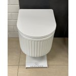   Galatea Design Belang Miska bezrantowa 48,5x35 z deską wolnoopadającą biały połysk GDG111GW