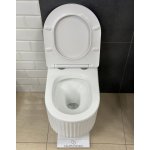   Galatea Design Belang Miska bezrantowa 48,5x35 z deską wolnoopadającą biały połysk GDG111GW