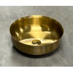 Galatea Design Bowl Umywalka stawiana Ø40 z korkiem klik-klak Brushed gold GD54602BRG W MAGAZYNIE!!