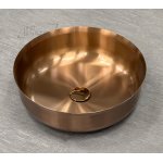    Galatea Design Bowl Umywalka stalowa stawiana Ø40 z korkiem klik-klak Brushed rose gold PVD GD54602RG WYPRZEDAŻ EKSPOZYCJI!!