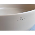   Galatea Design Bulat Umywalka stawiana na blat ∅39 cm Cappuccino matt/Beżowy mat GD112DTMC