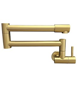 Galatea Design Cardano Bateria kuchenna składana Pot Filler brushed gold GDF826BRG W MAGAZYNIE!!!
