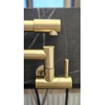Galatea Design Cardano Bateria kuchenna składana Pot Filler brushed gold GDF826BRG W MAGAZYNIE!!!