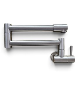 Galatea Design Cardano Bateria kuchenna składana Pot Filler brushed nickel GDF826BN W MAGAZYNIE!!!